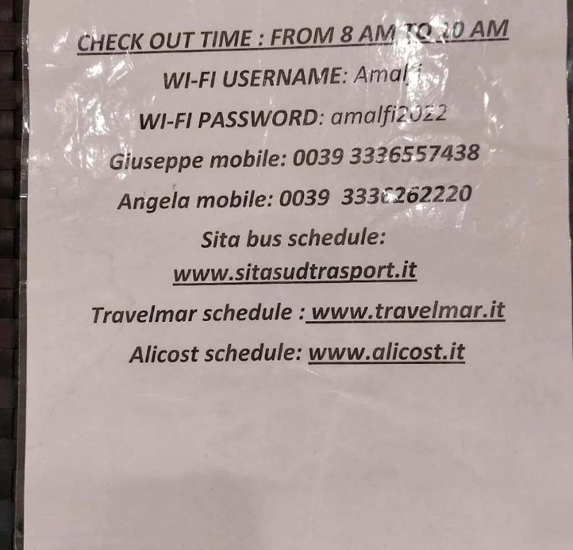 Apartamento Casa Nina Amalfi